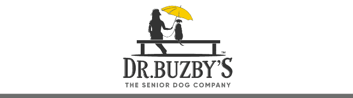 Dr. Buzby's: The Senior Dog Company logo, image