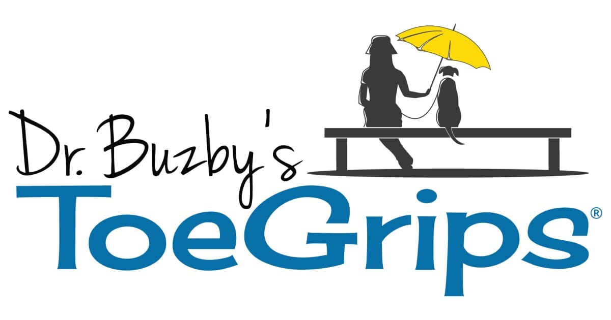 Dr Buzby's Large Toegrips for Dogs - Instant Traction on Wood/Hardwood Floors - Dog Anti Slip Relief - Dog Grippers for Senior Dogs - Stop Sliding